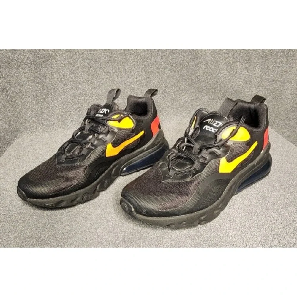Nike Air Max 270 React Gs Big Kids‎ Cv9638-001 Size 7Y US